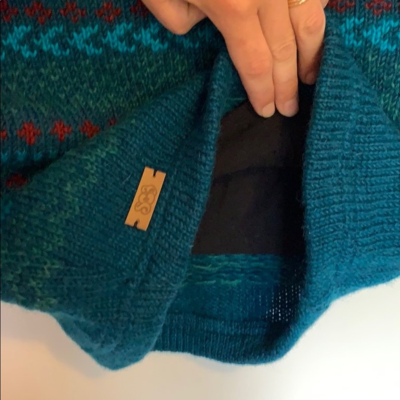 Soul Catcher fleece lined knit skirt - Picture 3 of 3